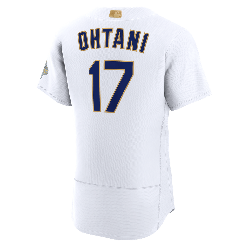 Los Angeles Dodgers Shohei Ohtani Nike 2026 Gold Collection Authentic Jersey - White Team Jersey Sports Fan Apparel