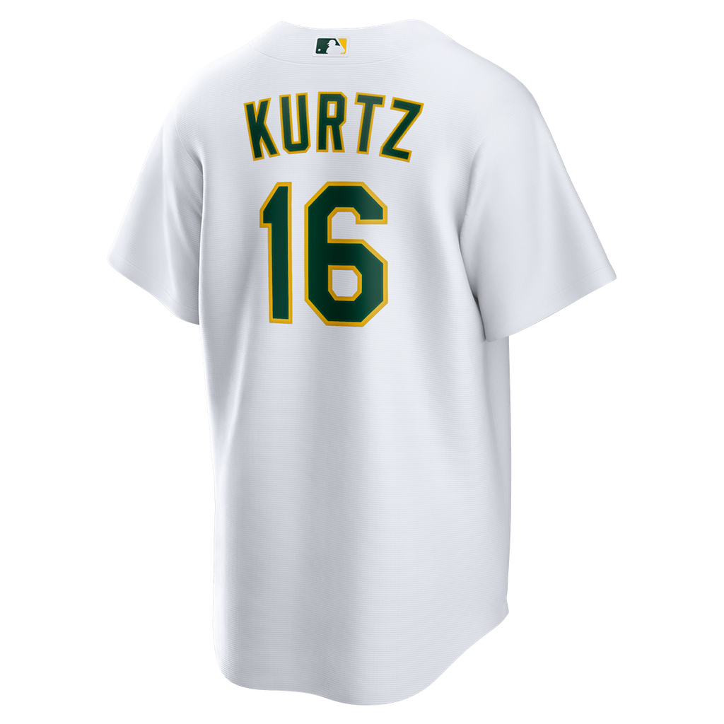 Athletics Nick Kurtz Nike Home Replica Player Jersey - White Team Jersey Sports Fan Apparel