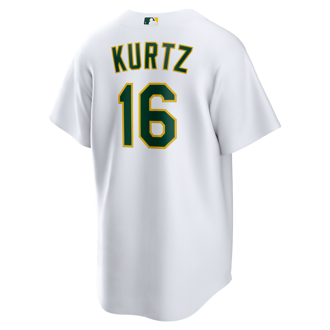 Athletics Nick Kurtz Nike Home Replica Player Jersey - White Team Jersey Sports Fan Apparel