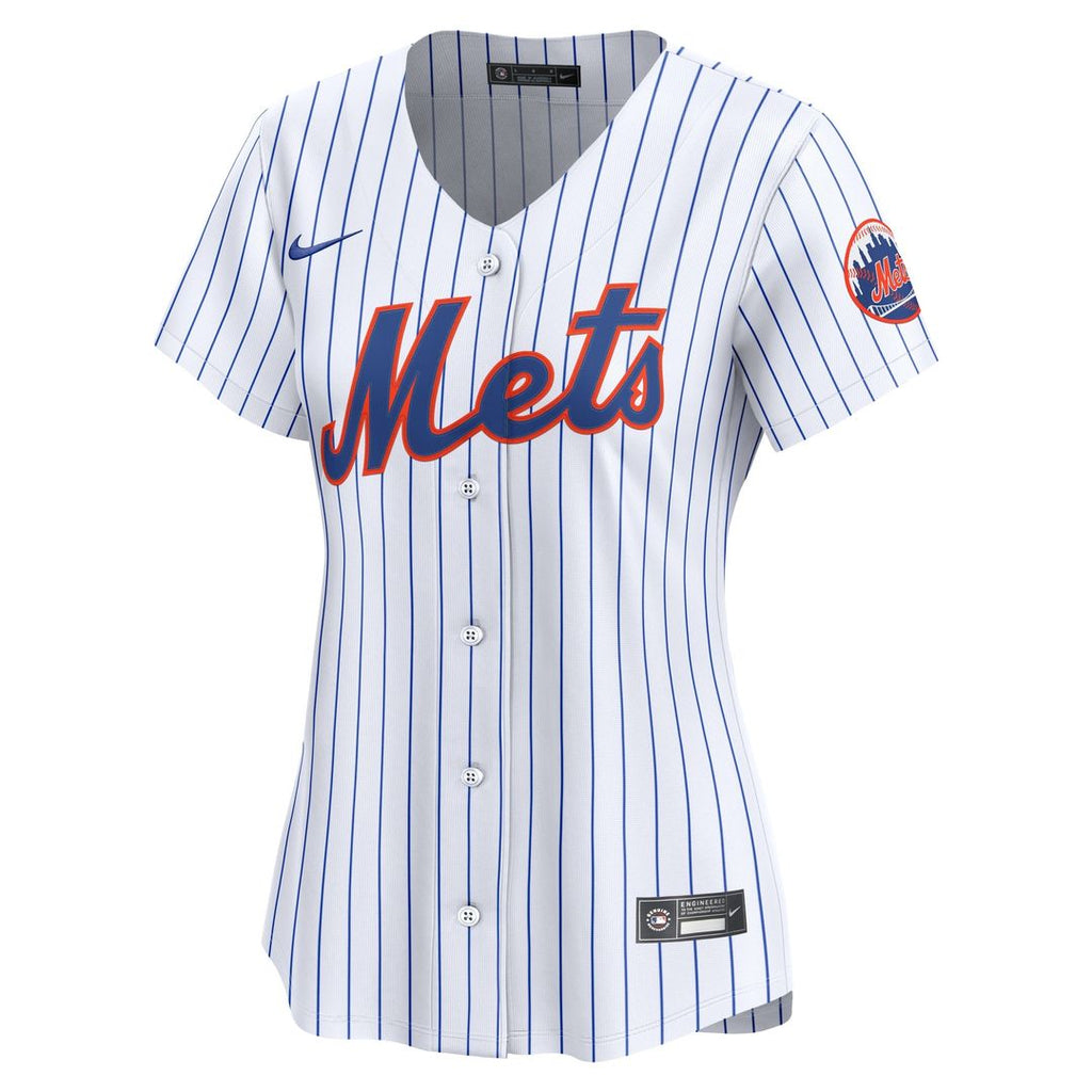 New York Mets Nike Women's Home Limited Jersey - White Team Jersey Sports Fan Apparel
