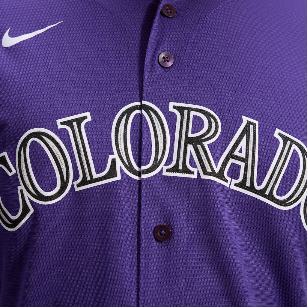 Colorado Rockies Nike Alternate Replica Team Jersey - Purple Team Jersey Sports Fan Apparel