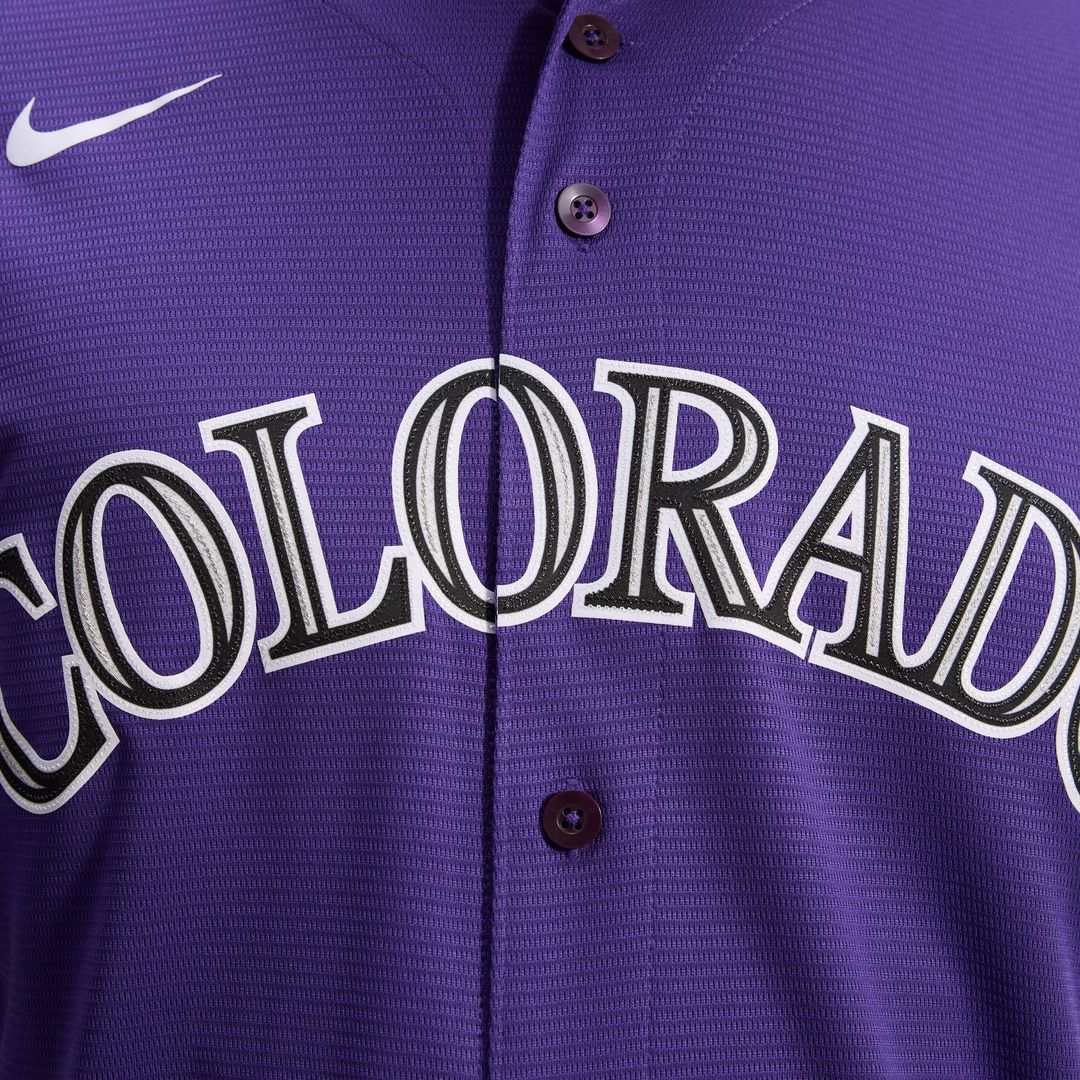 Colorado Rockies Nike Home Replica Team Jersey - White Team Jersey Sports Fan Apparel