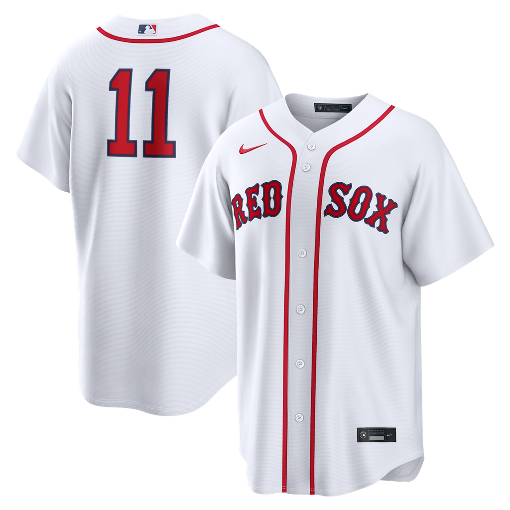 Boston Red Sox Marcelo Mayer Nike Home Replica Jersey - White Team Jersey Sports Fan Apparel