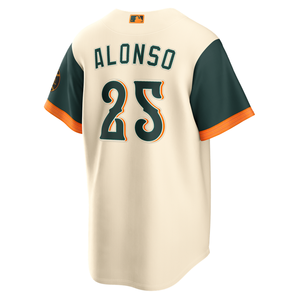 Baltimore Orioles Pete Alonso Nike 2026 City Connect Stadium Jersey - Cream Team Jersey Sports Fan Apparel