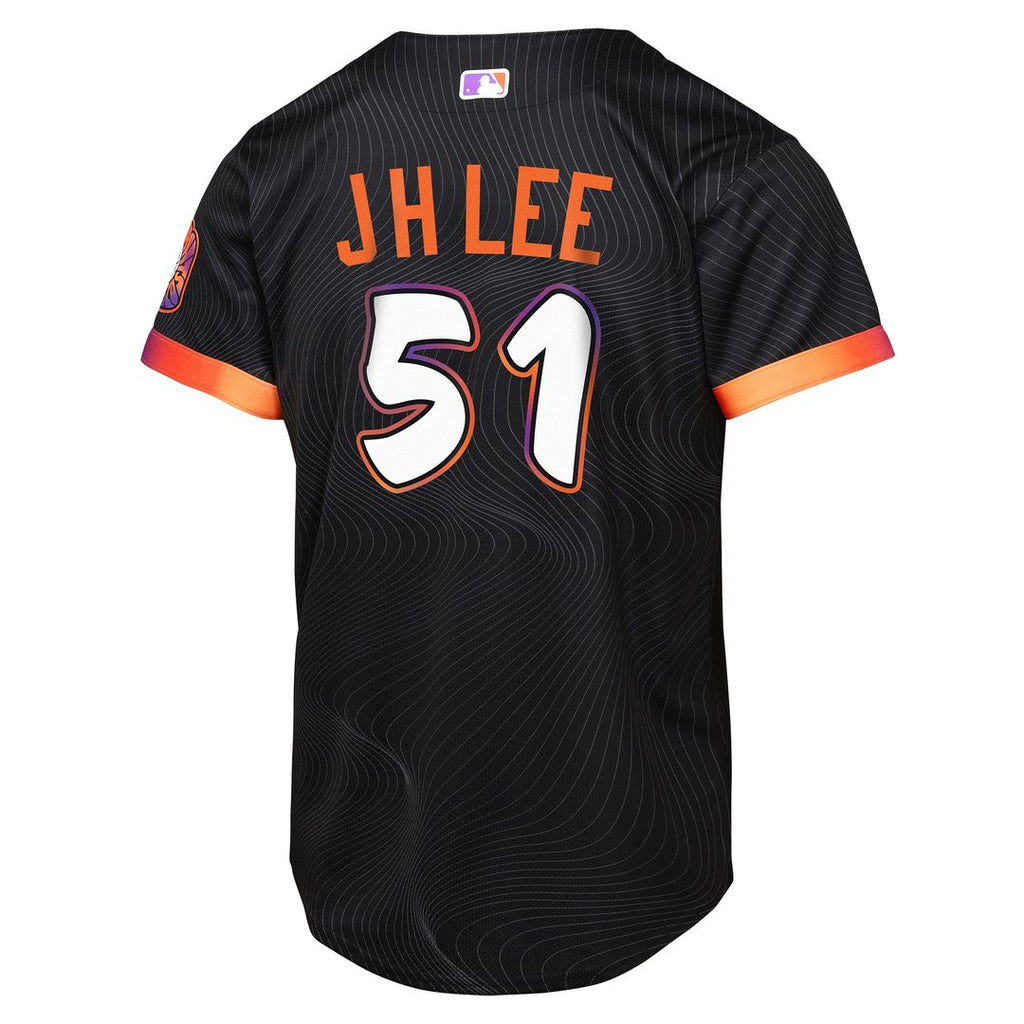 San Francisco Giants Jung Hoo Lee Nike Youth 2025 City Connect Limited Player Jersey - Anthracite Team Jersey Sports Fan Apparel