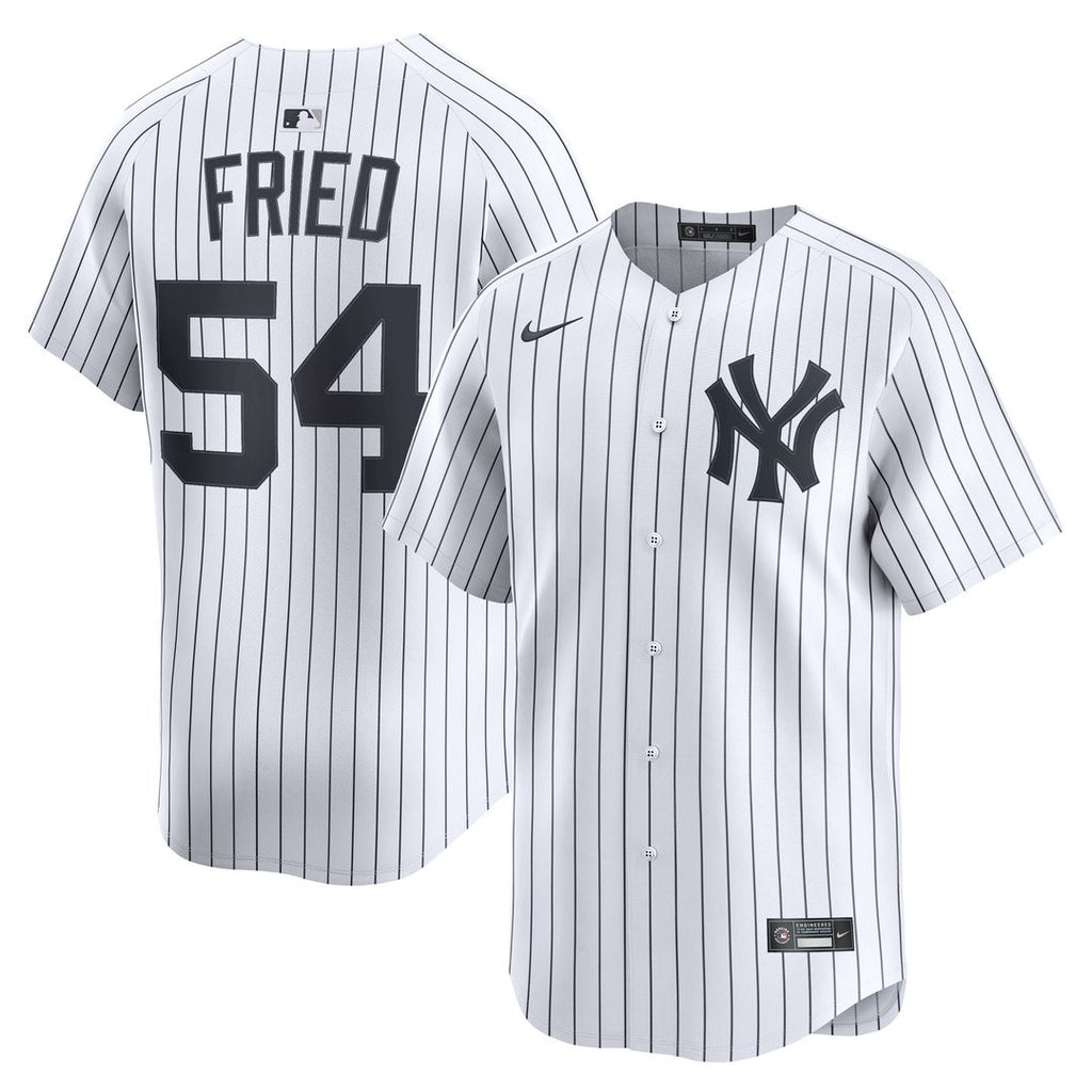 New York Yankees Max Fried Nike Home Limited Player Jersey - White Team Jersey Sports Fan Apparel