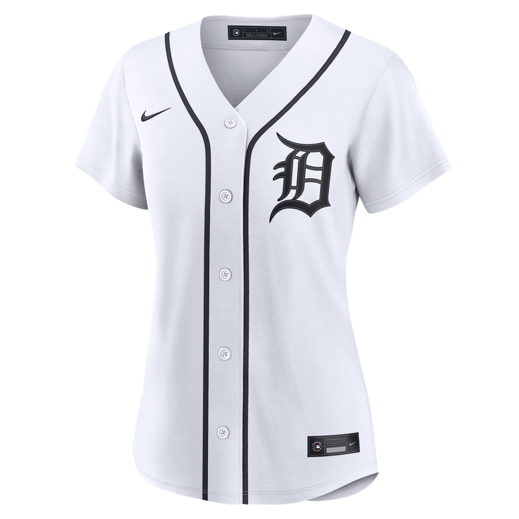 Detroit Tigers Zach McKinstry Nike Women's Home Replica Jersey - White Team Jersey Sports Fan Apparel