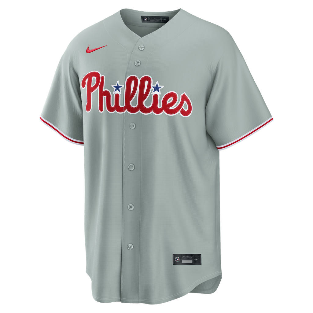 Philadelphia Phillies Bryce Harper Nike Road Replica Jersey - Gray Team Jersey Sports Fan Apparel