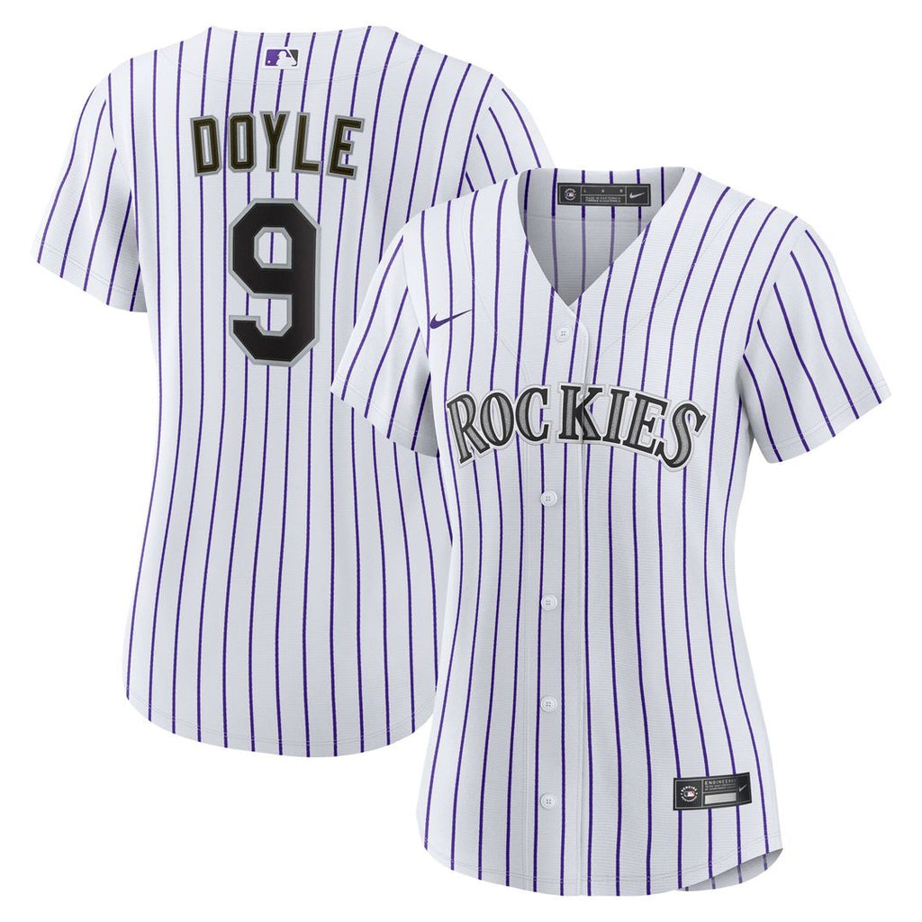 Colorado Rockies Brenton Doyle Nike Women's Home Replica Jersey - White Team Jersey Sports Fan Apparel