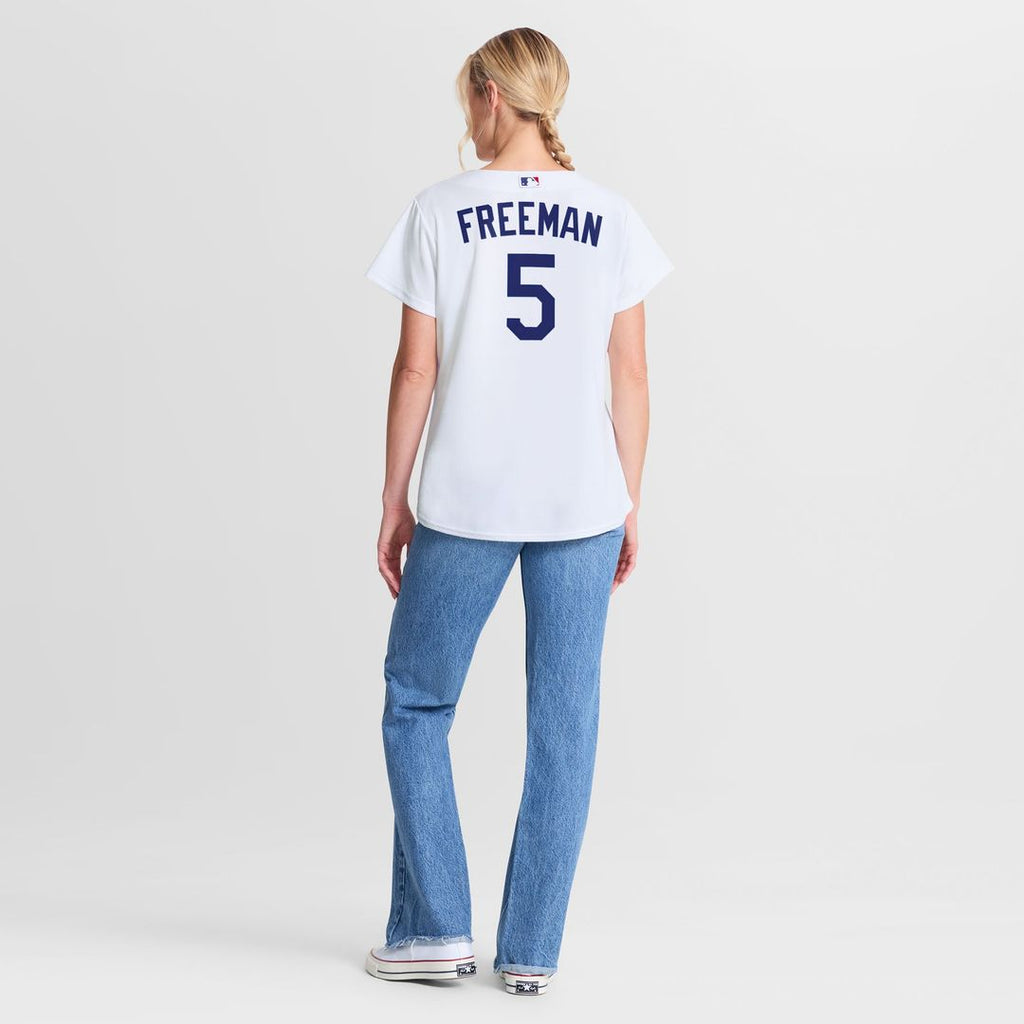 Los Angeles Dodgers Freddie Freeman Nike Women's Home Replica Jersey - White Team Jersey Sports Fan Apparel