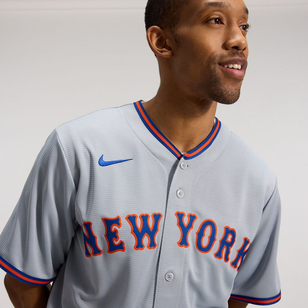 New York Mets Juan Soto Nike Road Replica Jersey - Gray Team Jersey Sports Fan Apparel