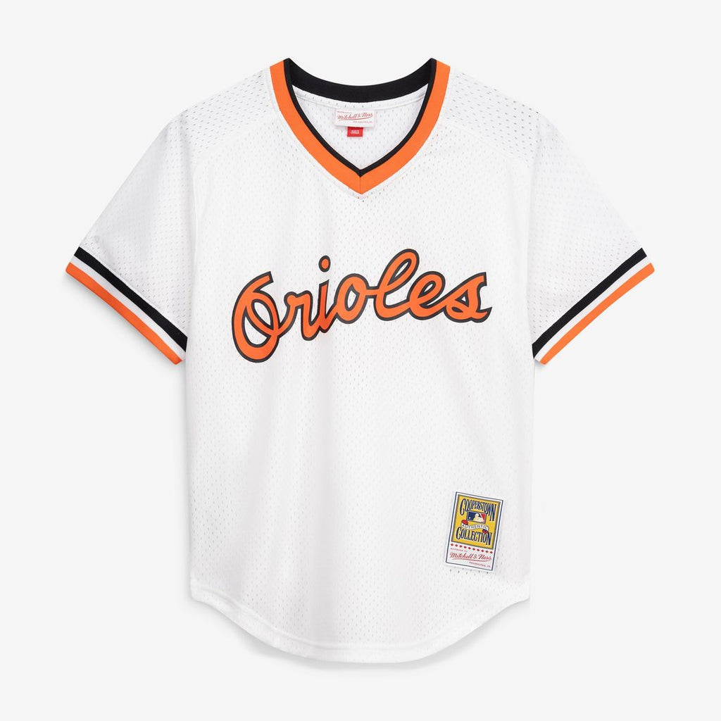 Baltimore Orioles Cal Ripken Jr. Mitchell & Ness Authentic Batting Practice Jersey - Orange Team Jersey Sports Fan Apparel