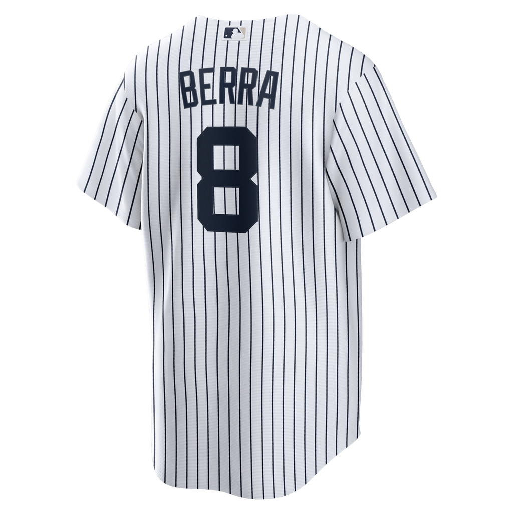 New York Yankees Yogi Berra Nike Home Retired Player Replica Jersey - White Team Jersey Sports Fan Apparel