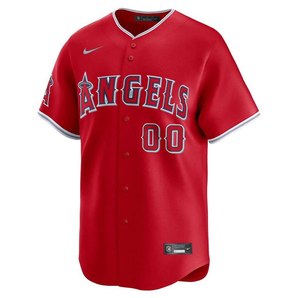 Los Angeles Angels Nike Home Limited Custom Jersey - White Team Jersey Sports Fan Apparel