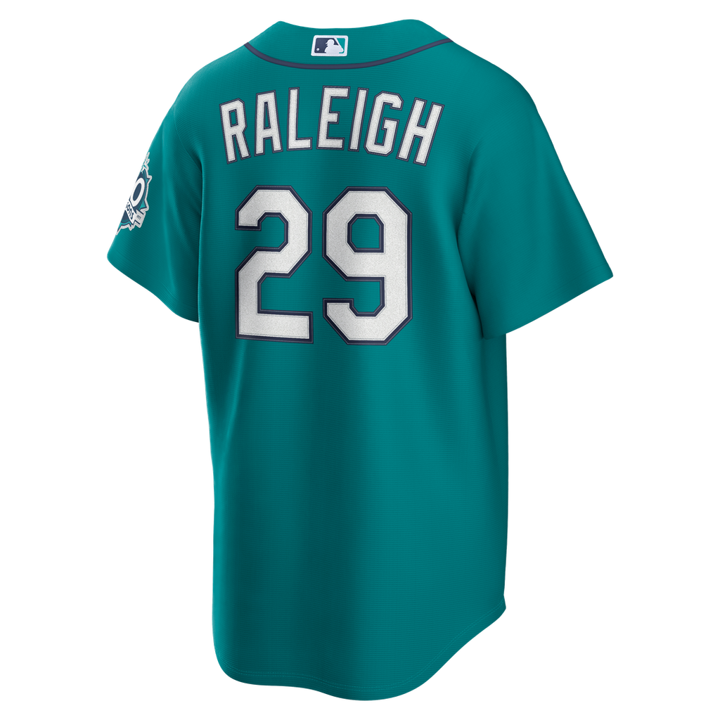 Seattle Mariners Cal Raleigh Nike Alternate Stadium Jersey - Cream Team Jersey Sports Fan Apparel