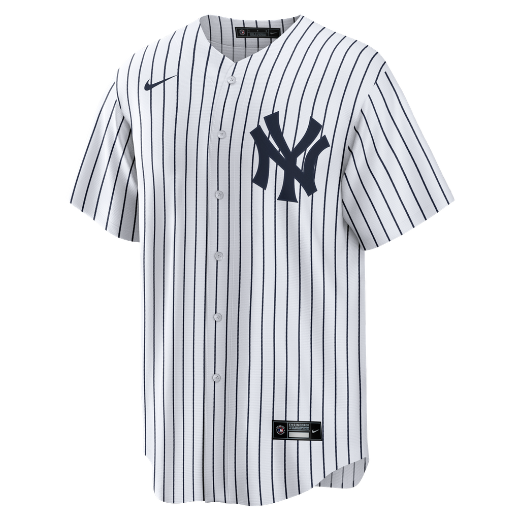 New York Yankees Nike Home Replica Team Jersey - White Team Jersey Sports Fan Apparel