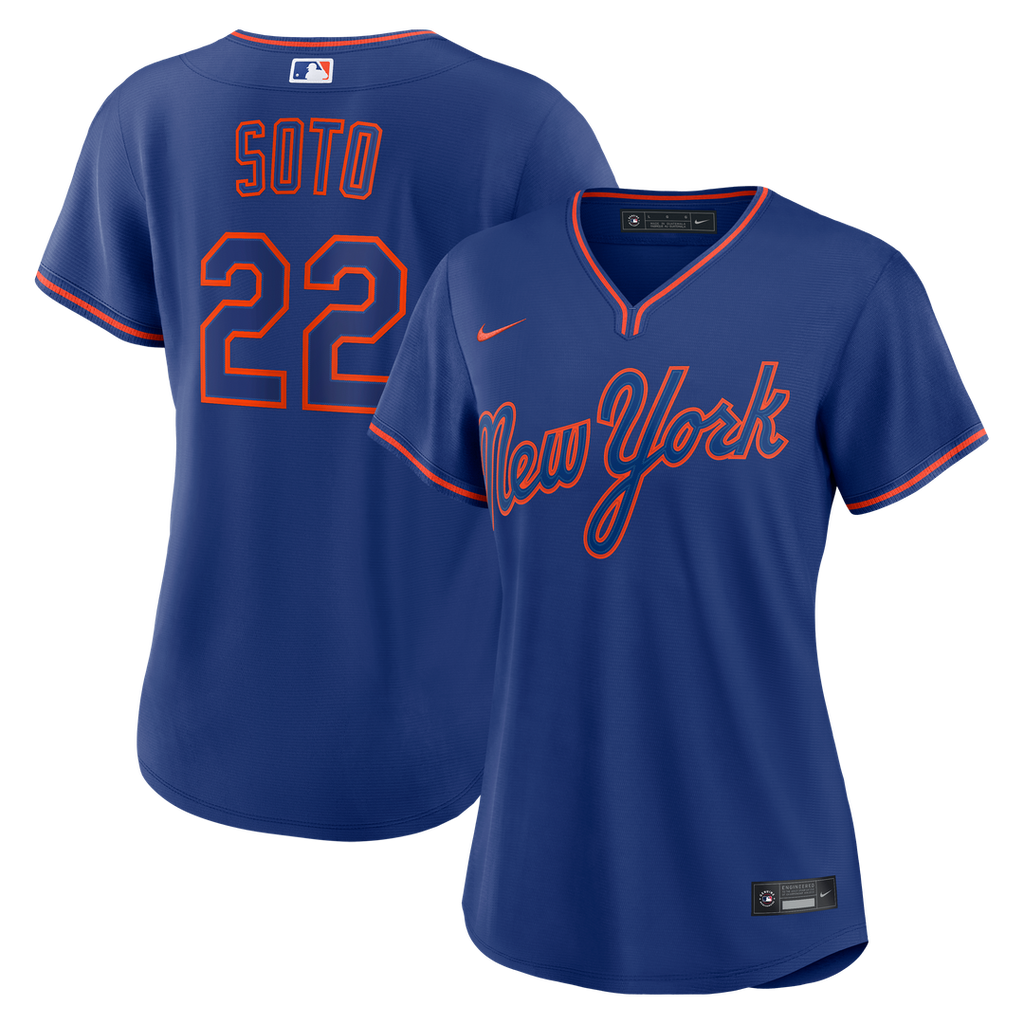 New York Mets Juan Soto Nike Women's Alternate Replica Jersey - Royal Team Jersey Sports Fan Apparel