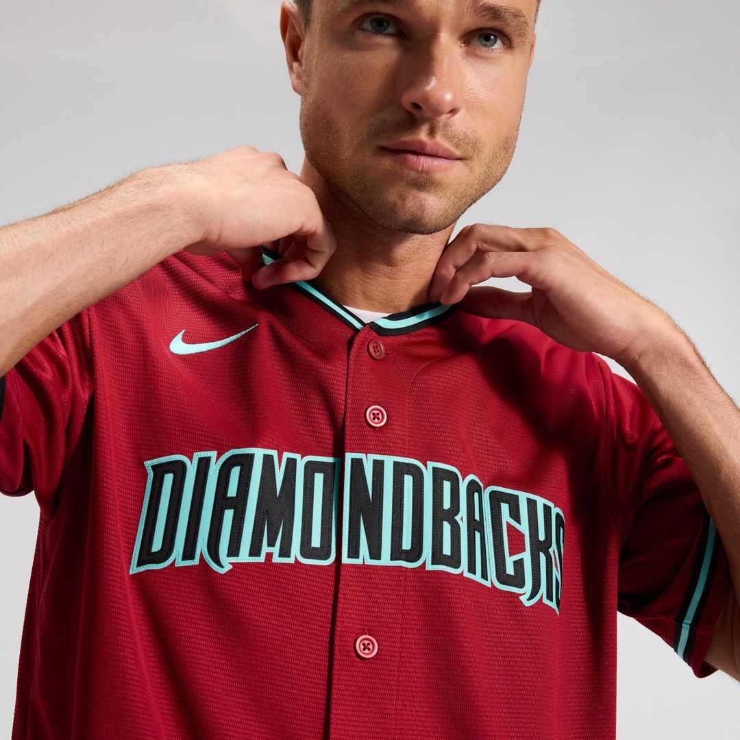 Arizona Diamondbacks Corbin Carroll Nike Alternate 2 Replica Jersey - Crimson Team Jersey Sports Fan Apparel