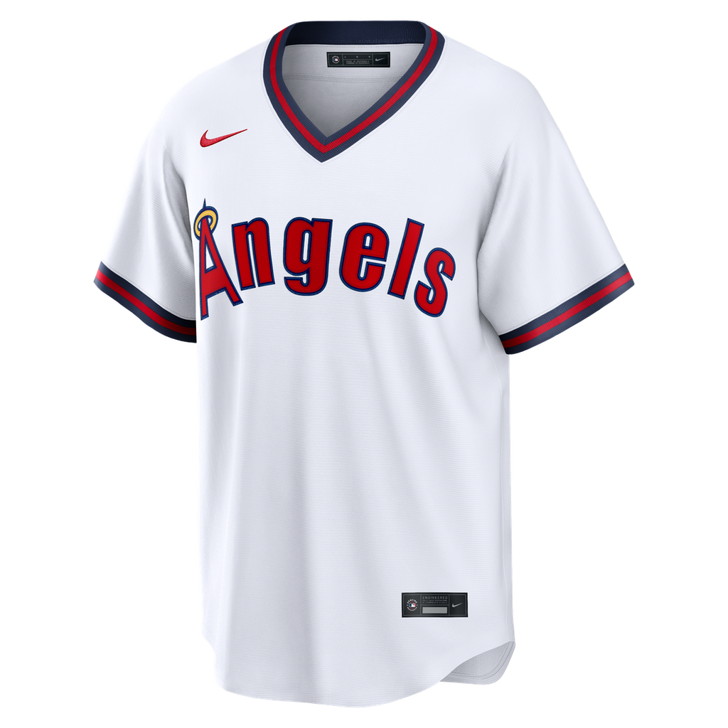 Los Angeles Angels Mike Trout Nike Alternate Replica Jersey - White Team Jersey Sports Fan Apparel