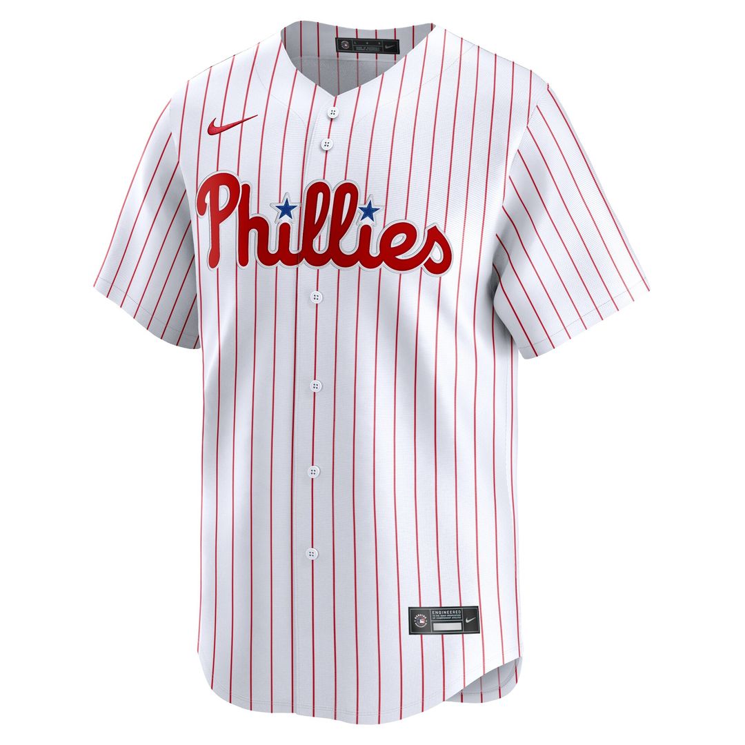 Philadelphia Phillies Aaron Nola Nike Home Limited Player Jersey - White Team Jersey Sports Fan Apparel