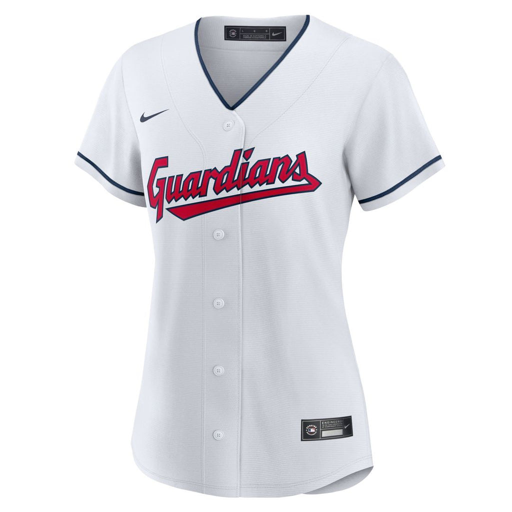 Cleveland Guardians Jose Ramirez Nike Women's Home Replica Player Jersey - White Team Jersey Sports Fan Apparel