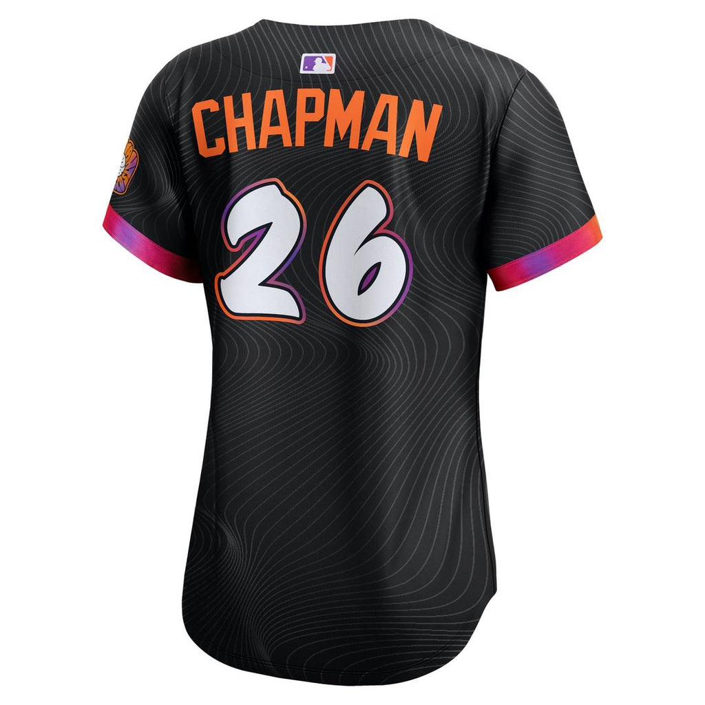 San Francisco Giants Matt Chapman Nike Women's 2025 City Connect Limited Jersey - Anthracite Team Jersey Sports Fan Apparel