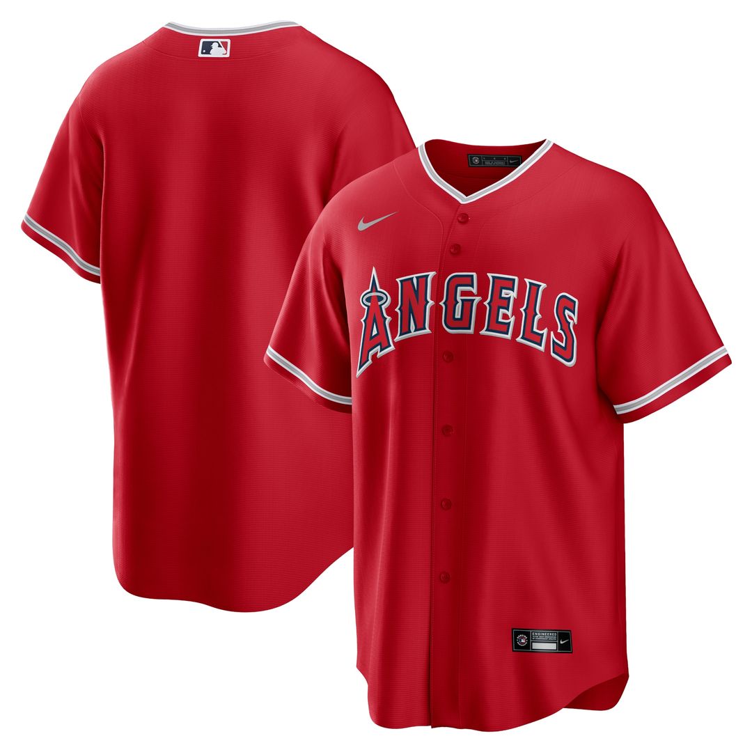 Los Angeles Angels Nike Home Replica Team Jersey - White Team Jersey Sports Fan Apparel