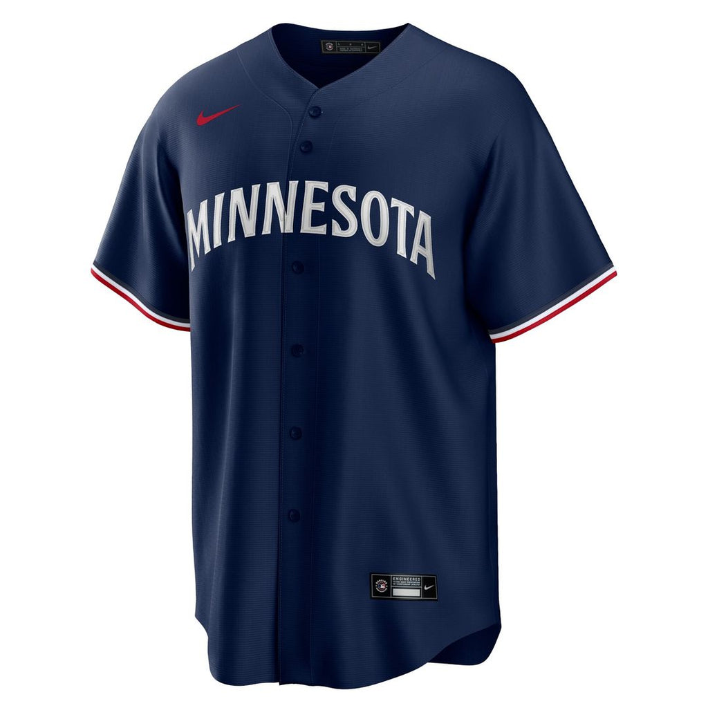 Minnesota Twins Nike Road Replica Team Jersey - Gray Team Jersey Sports Fan Apparel