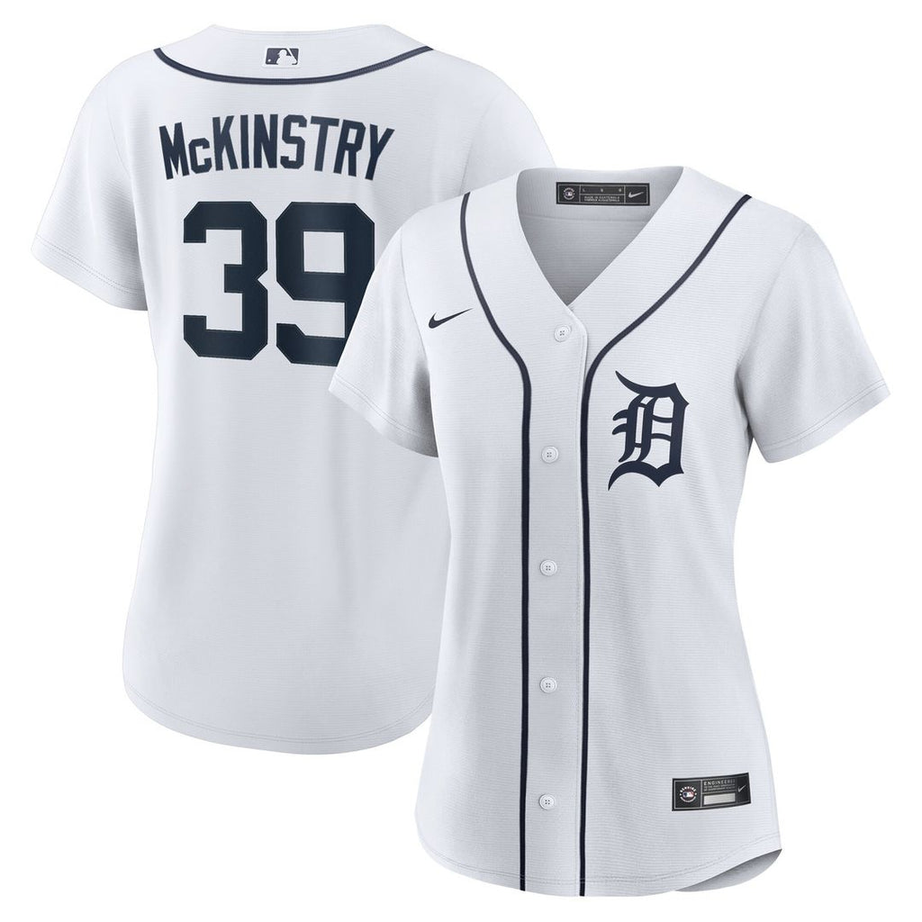Detroit Tigers Zach McKinstry Nike Women's Home Replica Jersey - White Team Jersey Sports Fan Apparel