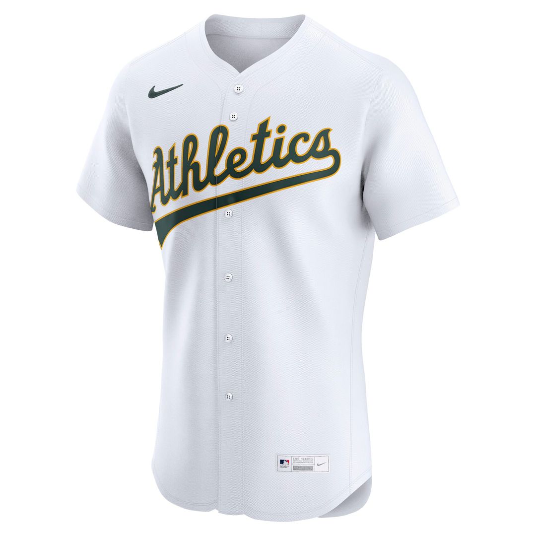Athletics Nike Alternate 2 Elite Jersey - Gold Team Jersey Sports Fan Apparel