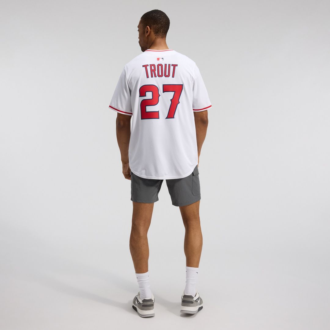 Los Angeles Angels Mike Trout Nike Home Limited Player Jersey - White Team Jersey Sports Fan Apparel