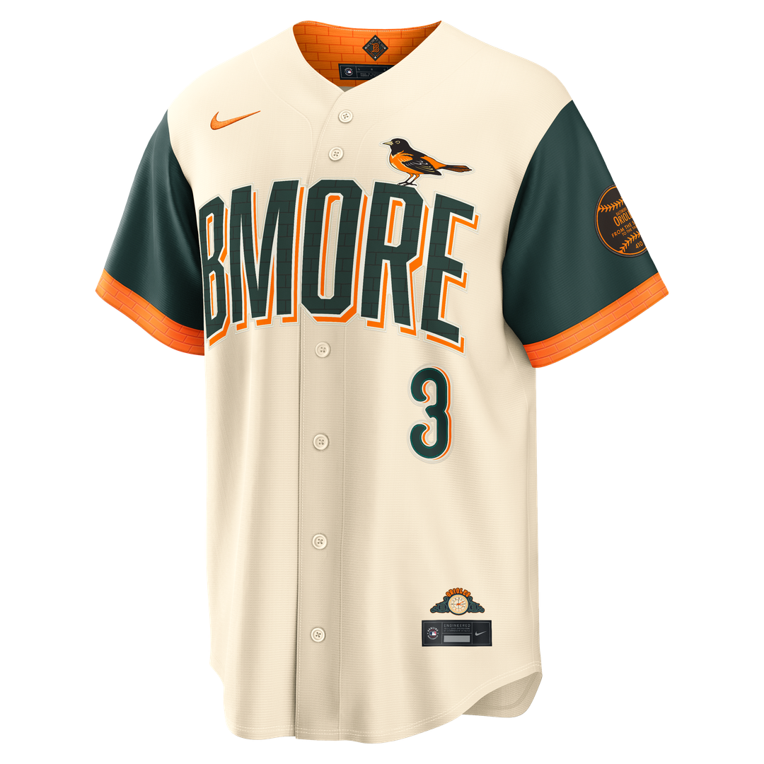 Baltimore Orioles Taylor Ward Nike 2026 City Connect Stadium Jersey - Cream Team Jersey Sports Fan Apparel