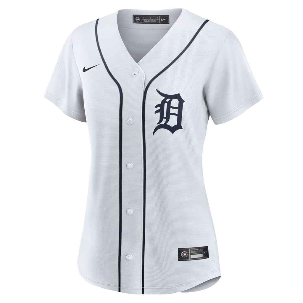 Detroit Tigers Kerry Carpenter Nike Women's Home Replica Jersey - White Team Jersey Sports Fan Apparel