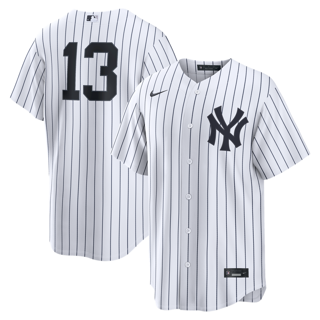 New York Yankees Jazz Chisholm Jr. Nike Home Replica Jersey - White Team Jersey Sports Fan Apparel