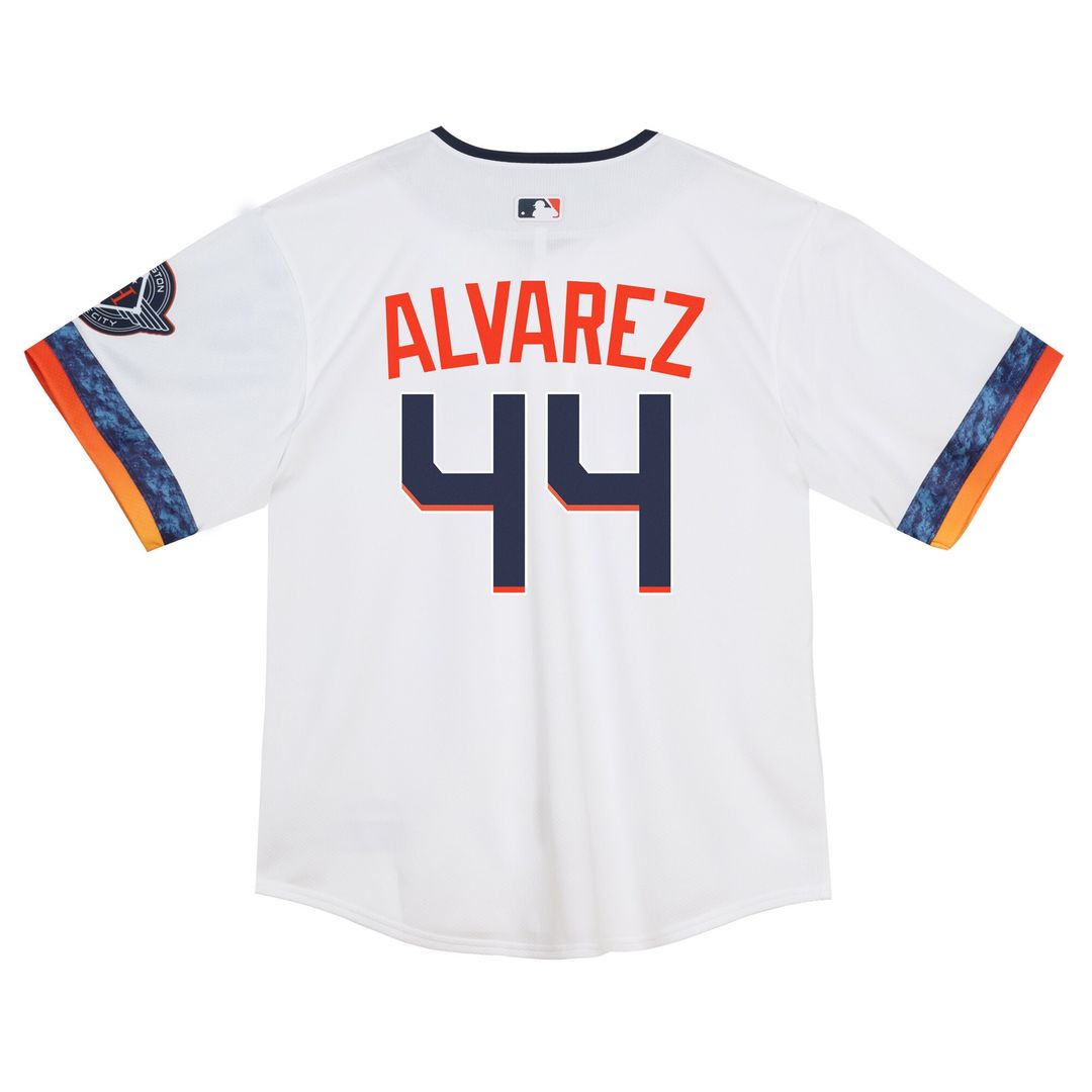 Houston Astros Yordan Alvarez Nike Infant 2025 City Connect Limited Player Jersey - White Team Jersey Sports Fan Apparel