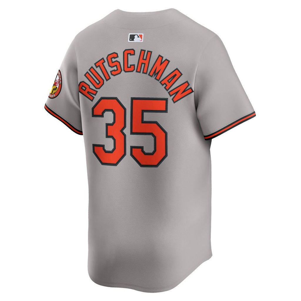 Baltimore Orioles Adley Rutschman Nike Road Limited Player Jersey - Gray Team Jersey Sports Fan Apparel