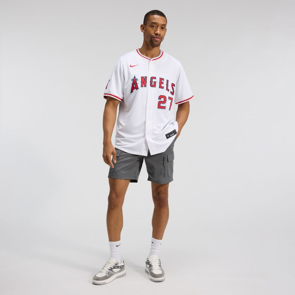 Los Angeles Angels Mike Trout Nike Home Limited Player Jersey - White Team Jersey Sports Fan Apparel