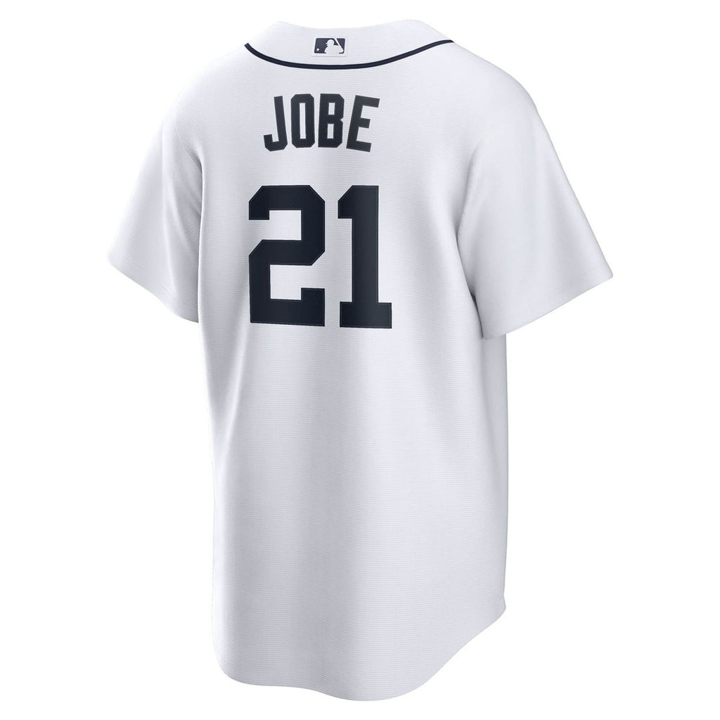 Detroit Tigers Jackson Jobe Nike Home Replica Jersey - White Team Jersey Sports Fan Apparel