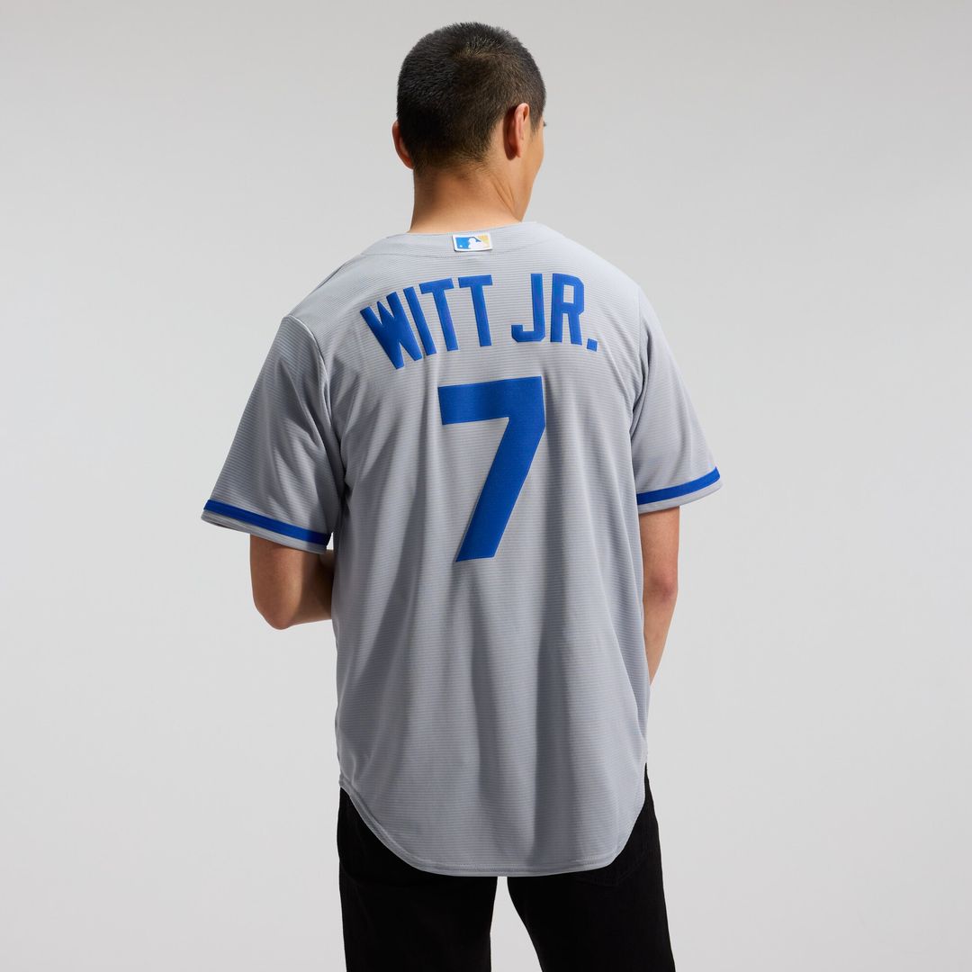 Kansas City Royals Bobby Witt Jr. Nike Alternate 2 Replica Jersey - Rush Blue Team Jersey Sports Fan Apparel