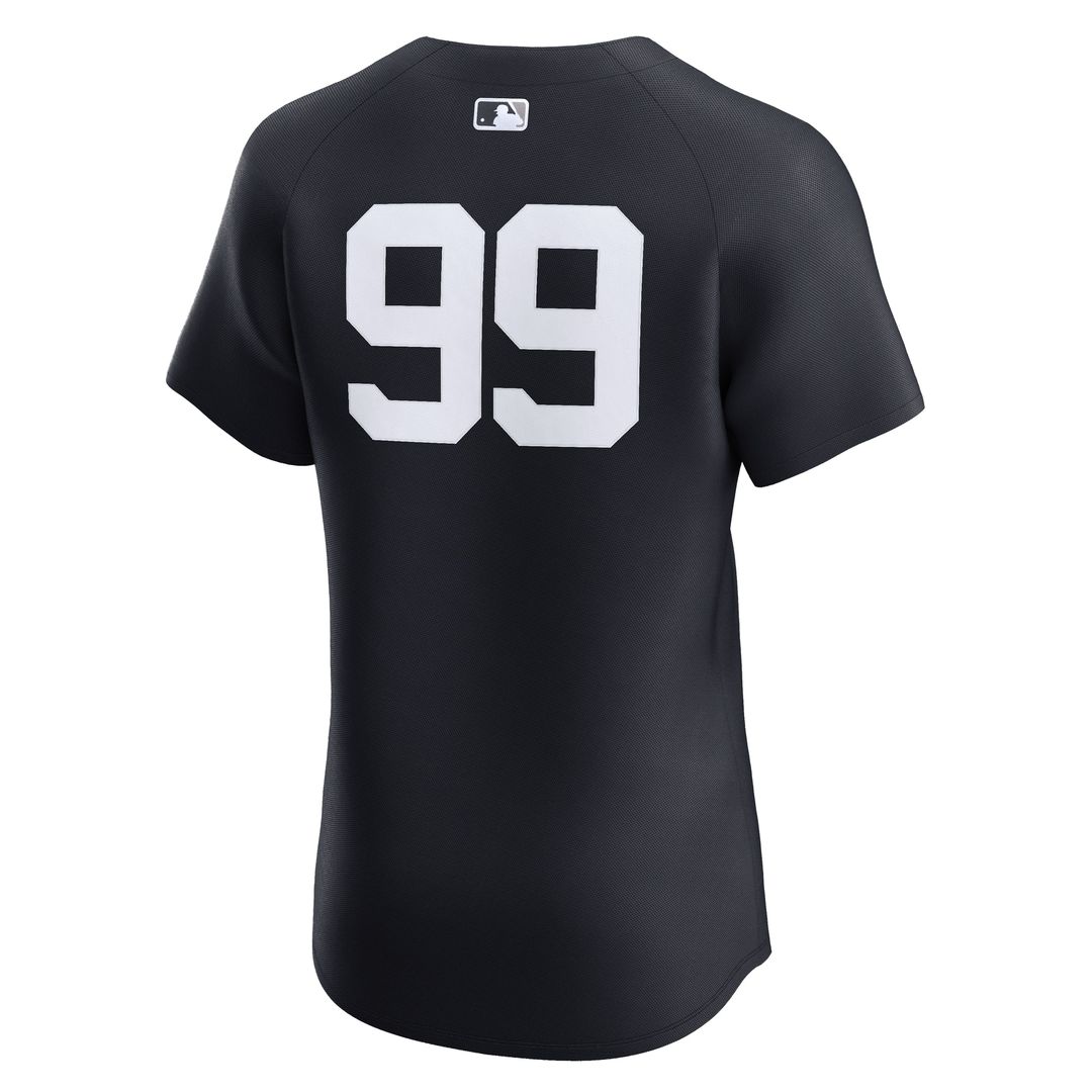 New York Yankees Aaron Judge Nike Alternate 2 Elite Jersey - Navy Team Jersey Sports Fan Apparel