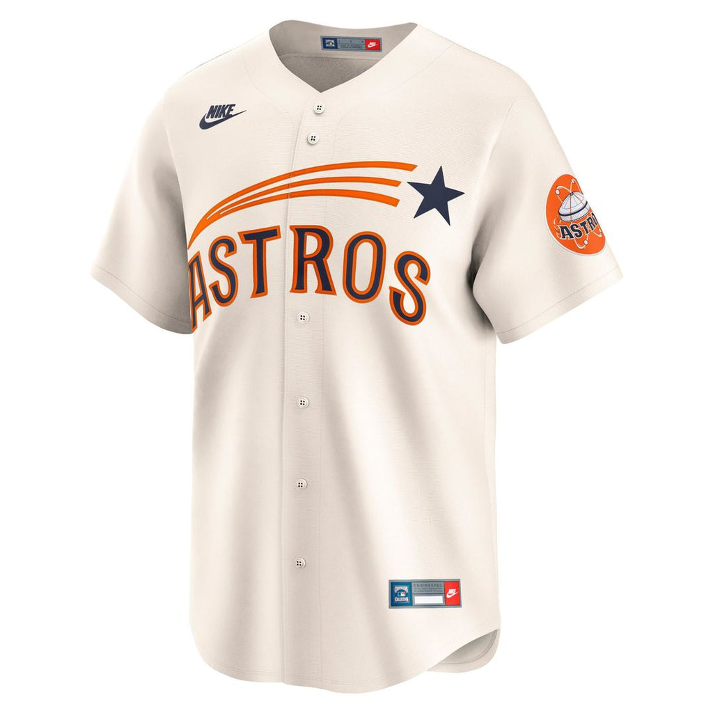 Houston Astros Nike Cooperstown Limited Jersey - Cream Team Jersey Sports Fan Apparel