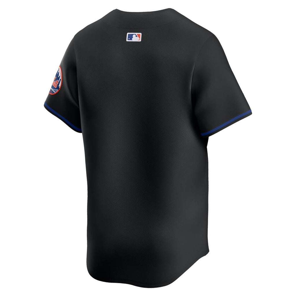New York Mets Nike Alternate Limited Jersey - Black Team Jersey Sports Fan Apparel