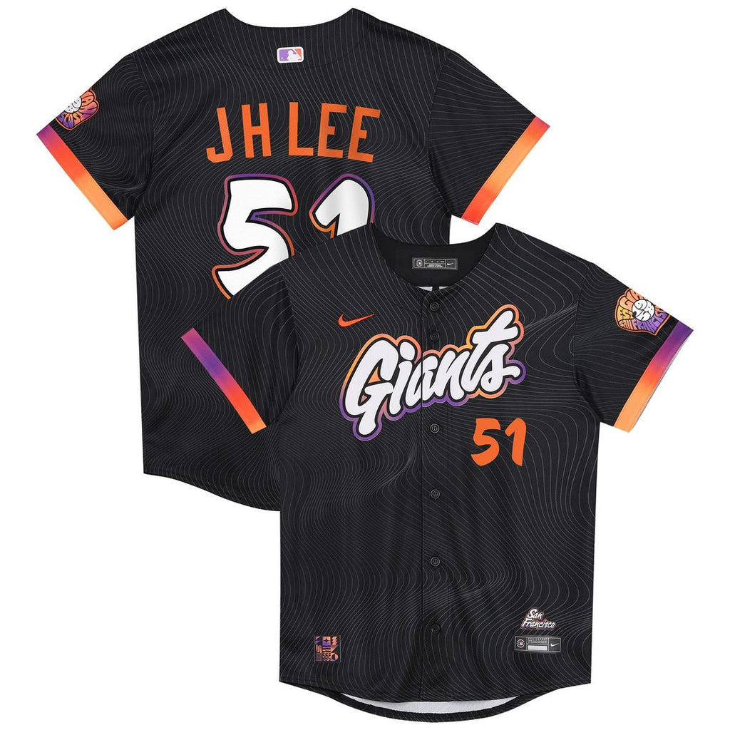 San Francisco Giants Jung Hoo Lee Nike Preschool 2025 City Connect Limited Player Jersey - Anthracite Team Jersey Sports Fan Apparel