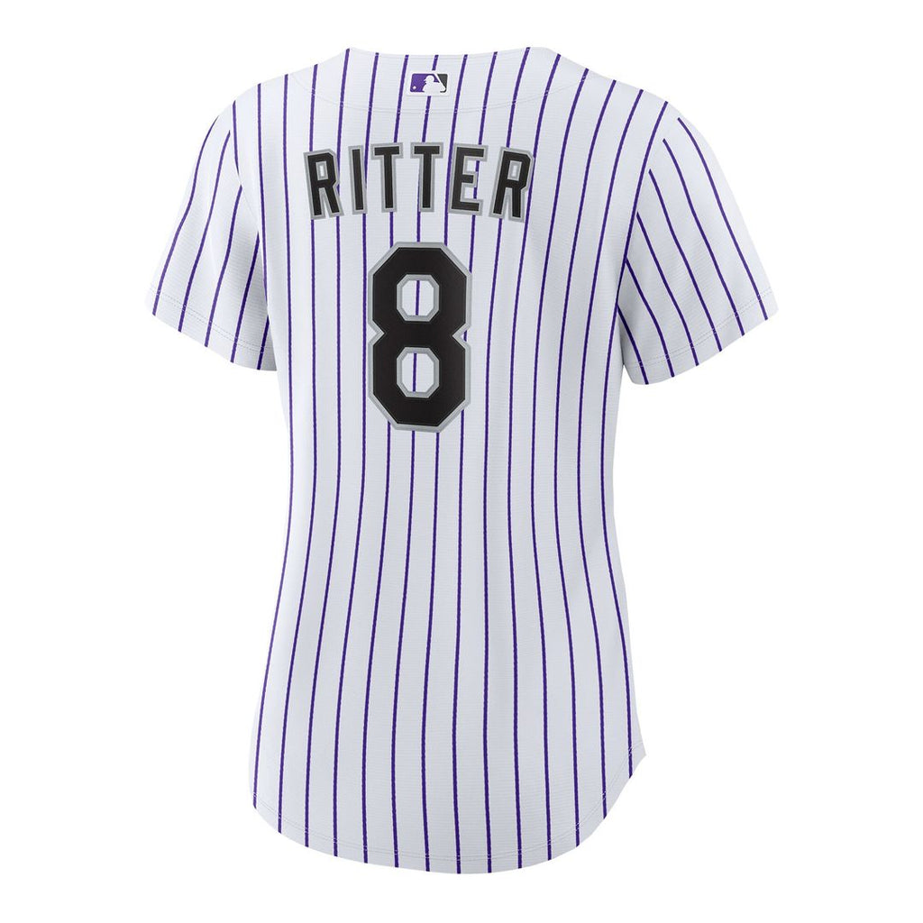 Colorado Rockies Ryan Ritter Nike Women's Home Replica Jersey - White Team Jersey Sports Fan Apparel