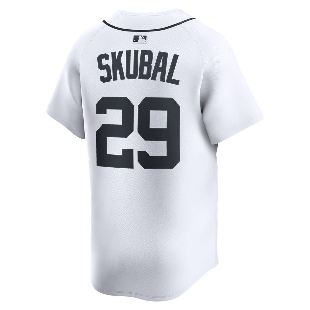 Detroit Tigers Tarik Skubal Nike Home Limited Player Jersey - White Team Jersey Sports Fan Apparel