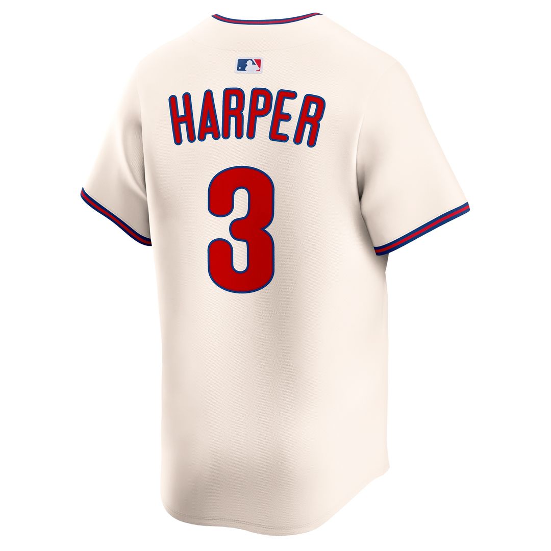 Philadelphia Phillies Bryce Harper Nike Alternate Limited Player Jersey - Light Blue Team Jersey Sports Fan Apparel