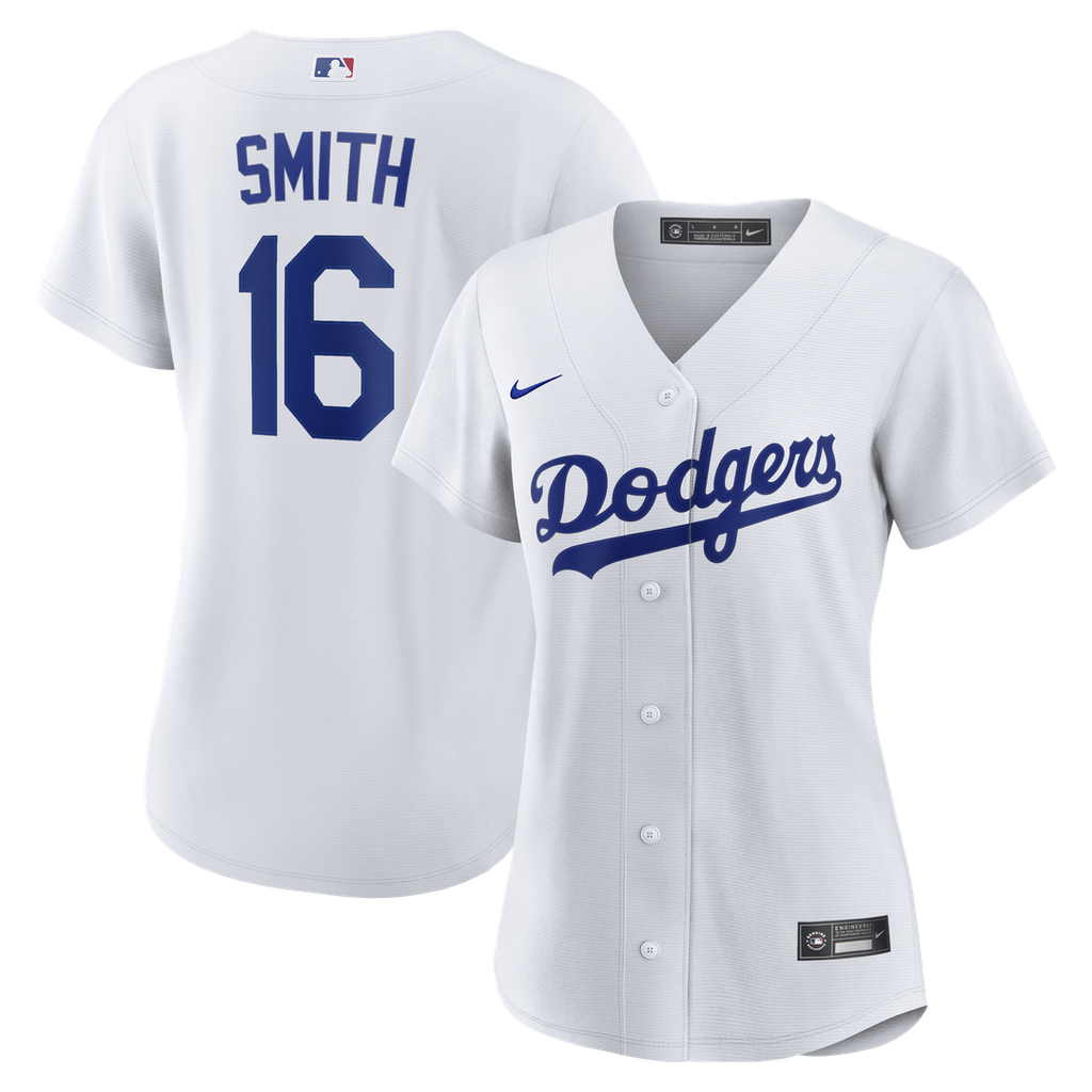 Los Angeles Dodgers Will Smith Nike Women's Home Replica Jersey - White Team Jersey Sports Fan Apparel