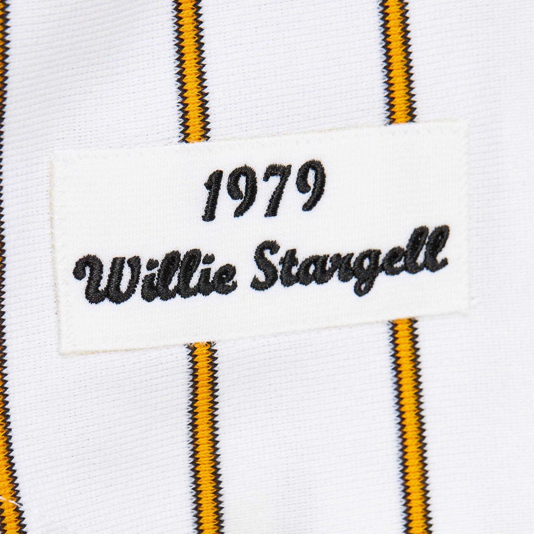 Pittsburgh Pirates Willie Stargell Mitchell & Ness 1979 Throwback Authentic Jersey - Gold Team Jersey Sports Fan Apparel