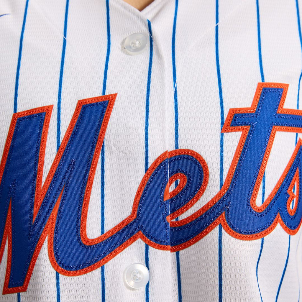 New York Mets Nike Women's Home Replica Team Jersey - White Team Jersey Sports Fan Apparel
