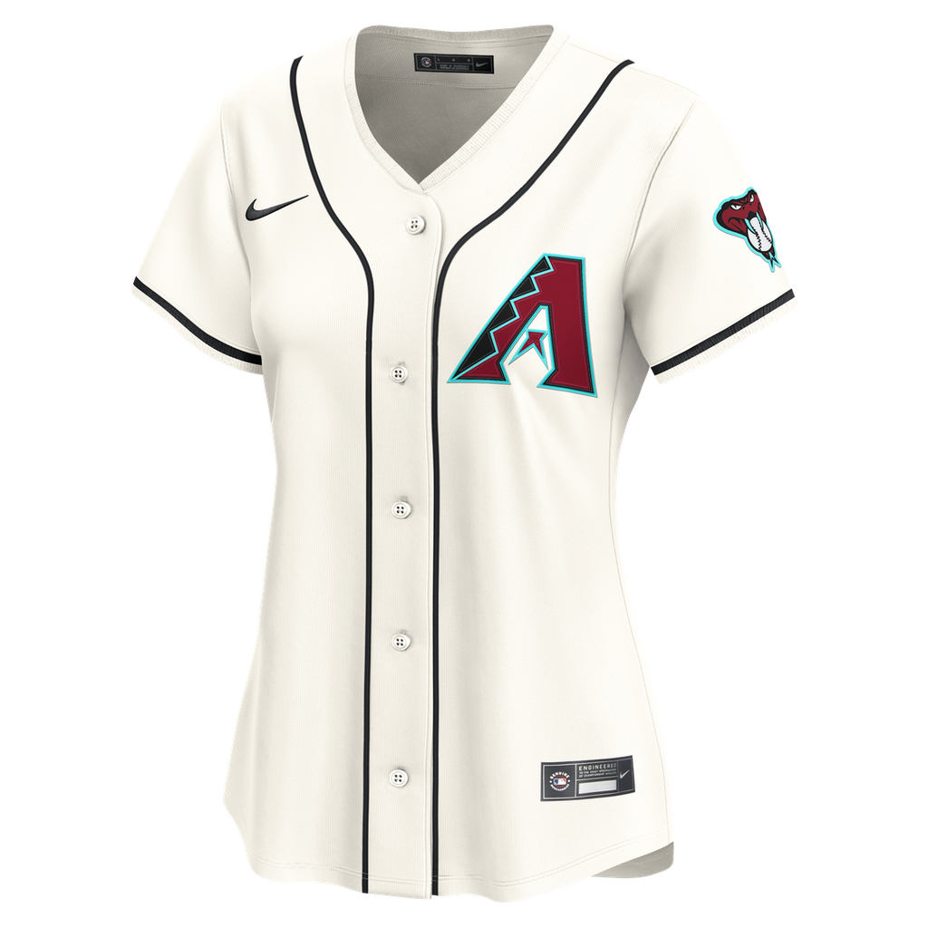 Arizona Diamondbacks Nike Women's Home Limited Jersey - Cream Team Jersey Sports Fan Apparel